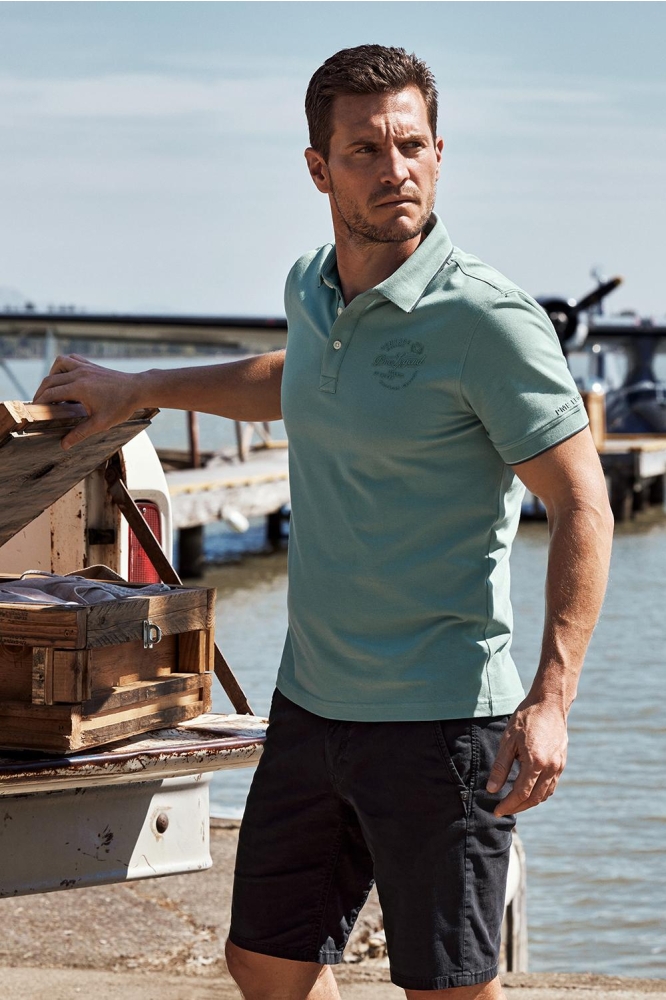 POLOSHIRT IN PIQUE PPSS2504867 5149 CAMEO BLUE